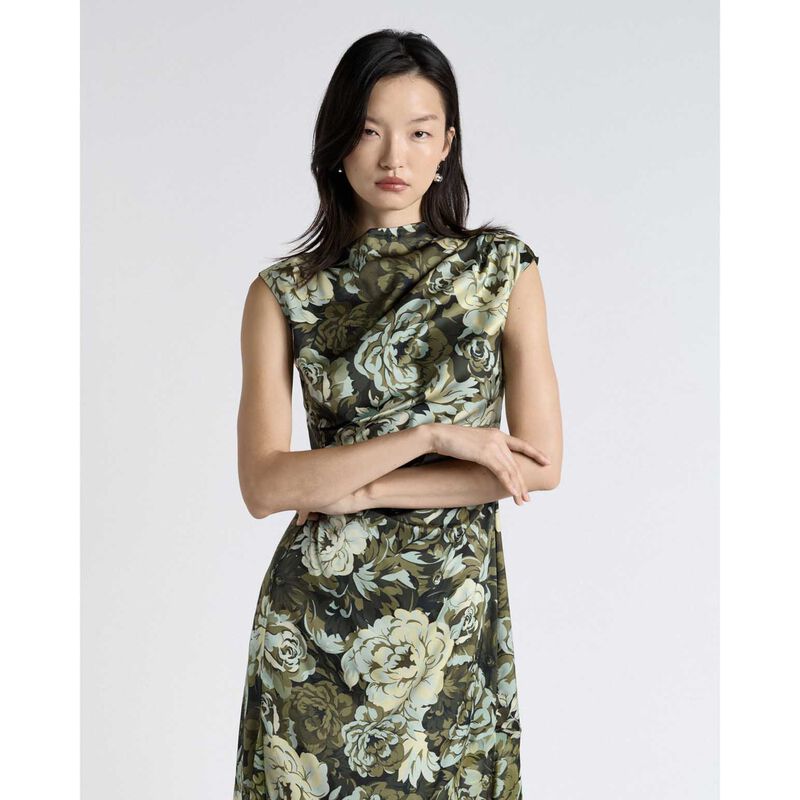 Cue Olympia Floral Midi Dress image number 3